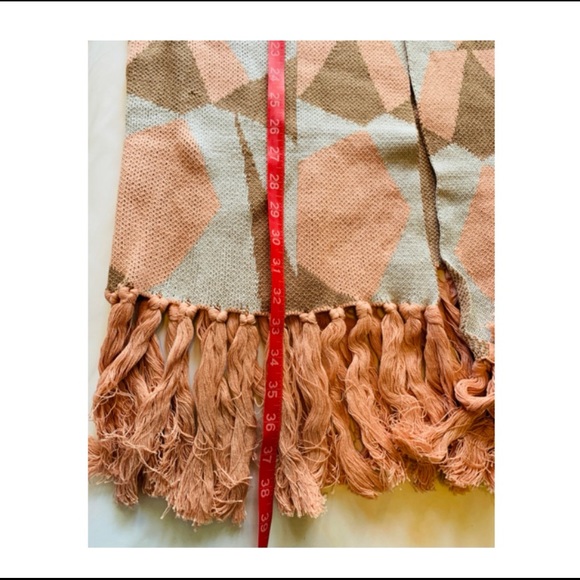 LA Soirée fringe hem poncho - BNWT - 100% cotton - Picture 4 of 4